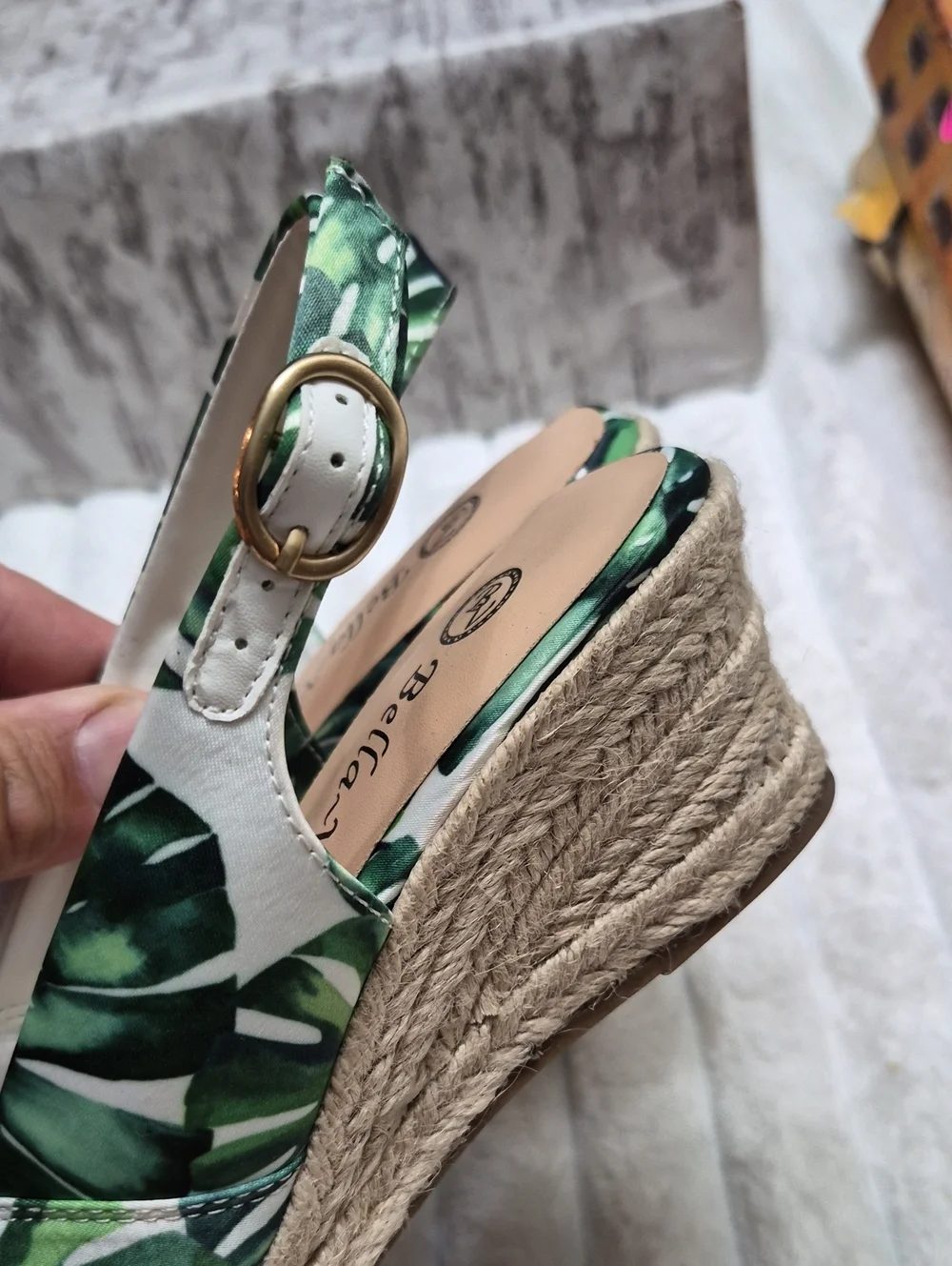 Bella Vita Kimora Wedge Espadrille Sandals Women's Sz 6 M 🆕️